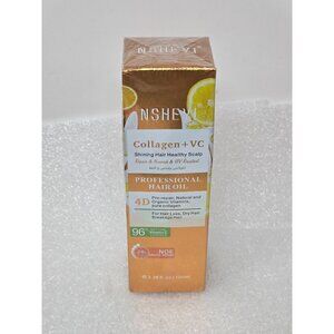 Nsheyi Collagen+VC Professional Hair Oil 100ml Shining Hair Healthy Scalp Repair